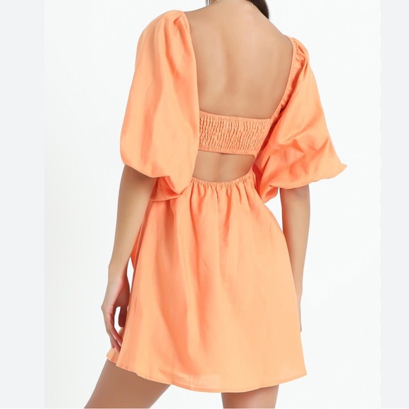 charlie holiday orange dress Sweetheart Tea-Length Sequin Homecoming Dresses 2021 – loveangeldress